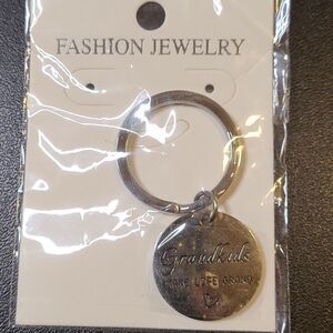 "Grandkids make life grand" Keychain